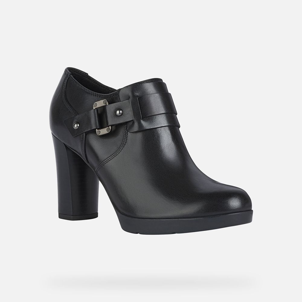 Geox Bayan Topuklar Siyah - Anylla Uzun - LPD-812963